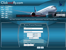 Tablet Screenshot of clickandfly.com